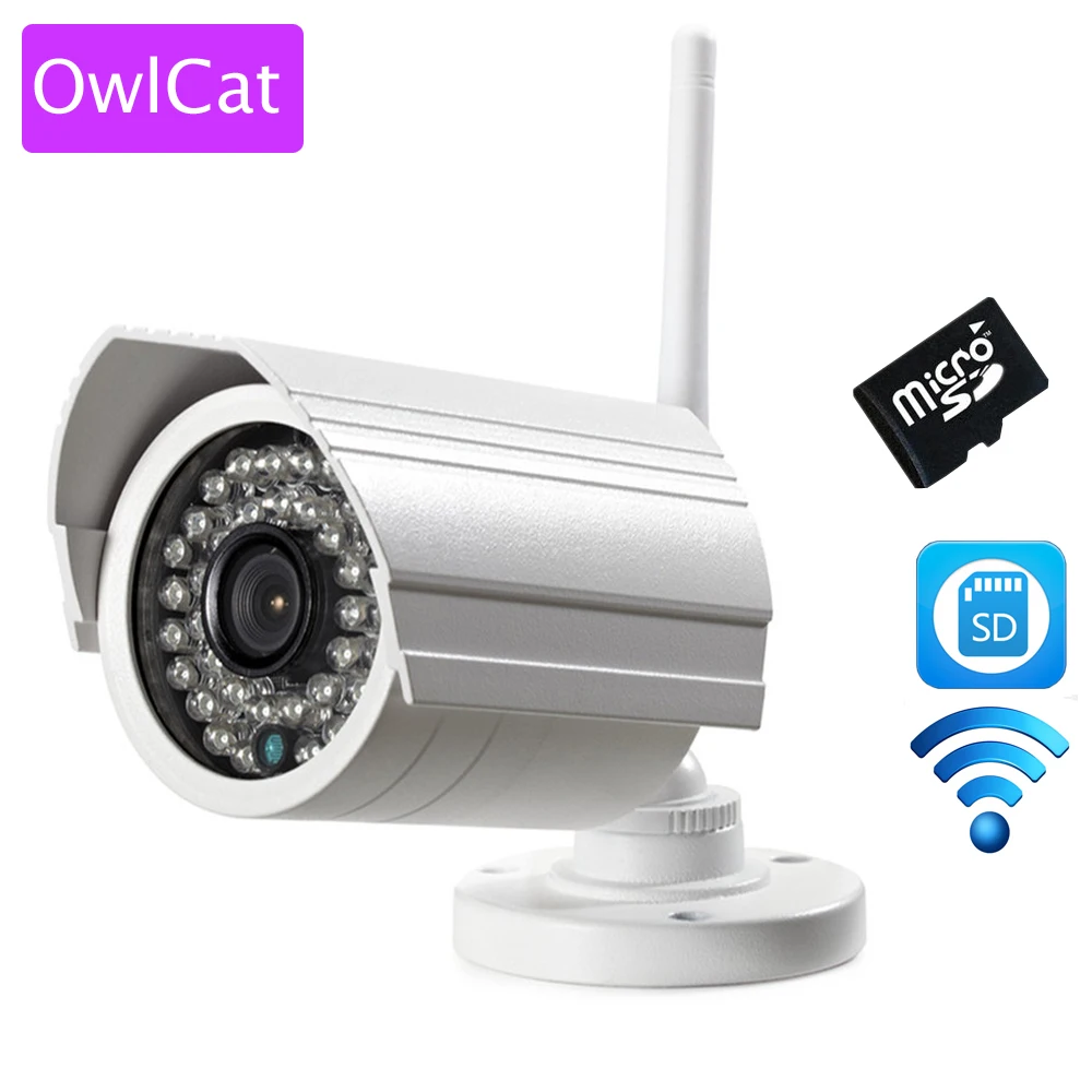 bilder für OwlCat Außengewehrkugel Ip-kamera WIFI Sd-karte 1MP 720 p 960 p hd drahtlose survelliance cctv ip cam ir p2p onvif iphone android bilder für OwlCat Außengewehrkugel Ip-kamera WIFI Sd-karte 1MP 720 p 960 p hd drahtlose survelliance cctv ip cam ir p2p onvif iphone android