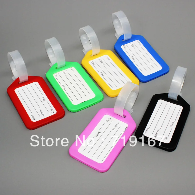 Us 45 6 5 Off Travel Luggage Tag Trolley Name Suitcase Bag 100pcs Lot Free Shipping Via Fedex Dhl In Parts