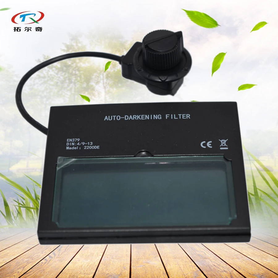 Auto Darkening Filter for Welding Helmet Solar and Inner Lithium Cell