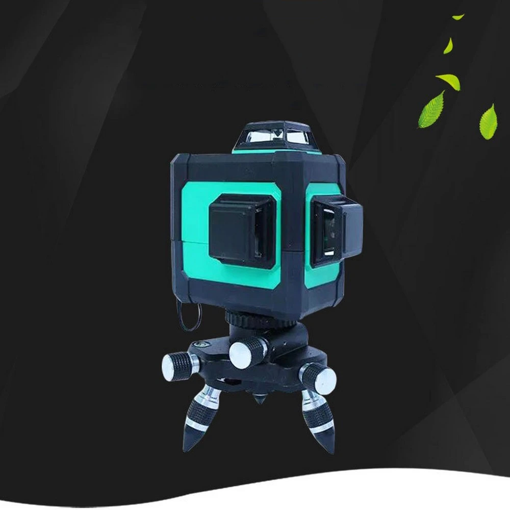 

Laser Level 3d 12 Lines Green Beam Machine Wall Level Vertical and Horizontal Cross Line Laser Level Meter Super Powerful Laser