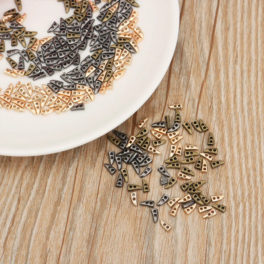 

2019 10PCS/lot 7MM Handmade Mini Horn Button for DIY Making bjd blyth Dolls clothes coat Accessories Ultra-small metal button