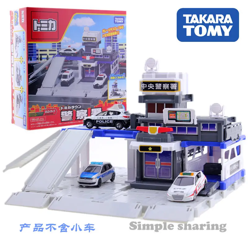 Takara Tomy Tomica Town центральный полицейский отряд строительный блок литые миниатюрные