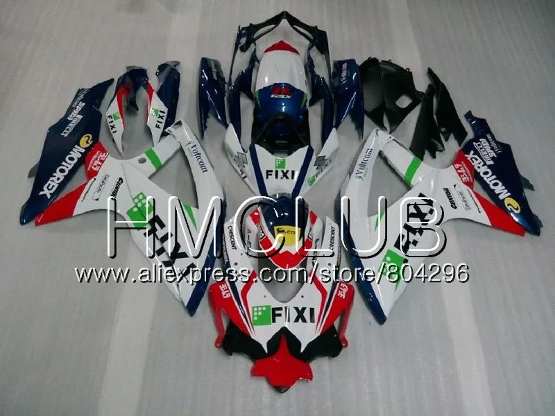 Не гонки средства ухода за кожей для SUZUKI GSXR 600 750 08 GSXR600 08 09 10 6HM. 23 GSX-R750 GSXR-600 K8 GSXR750 2008 2009 2010 обтекатель оранжевый - Цвет: No. 10