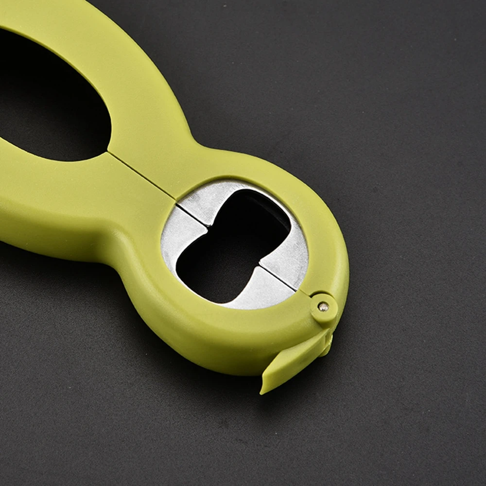 Kitchen Tools 6 in 1 Multi Function Twist Bottle Opener, All in One Jar Gripper Can Wine Beer Lid Twist Off Jar Opener Claw (6)