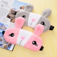 Relaxing Cooling Cute Rabbit Sleeping Eye Sleep Masks Deep Sleep Silk Gel Shade Eyepatch Eye Mask -35