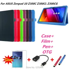 Zenpad 10 inch Litchi skin Leather stand case cover capa para for ASUS Zenpad 10 Z300C Z300CL Z300CG Tablet PC +OTG+Pen+Film Zenpad 10 inch Litchi skin Leather stand case cover capa para for ASUS Zenpad 10 Z300C Z300CL Z300CG Tablet PC +OTG+Pen+Film