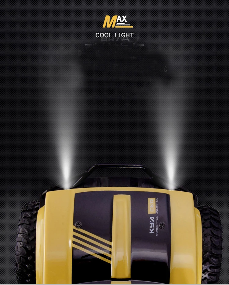 Lamsam 2,4 ГГц Скорость 25 км/ч RC автомобиль с передний свет гидроизоляция pioneer четыре привода двойной поворот подъем Авто восхождение автомобиль