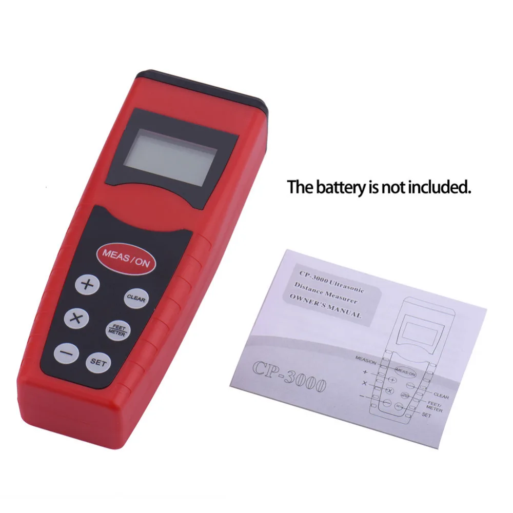 Hot Worldwide Ultrasonic Measure Distance Meter Measurer Laser Pointer Range Finder CP3000|range finder|ultrasonic measure distance meterdistance