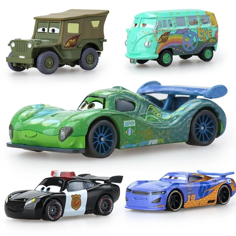 Модели автомобилей из металлического сплава Disney Pixar Mcqueen Mater 1:55 подарок на день