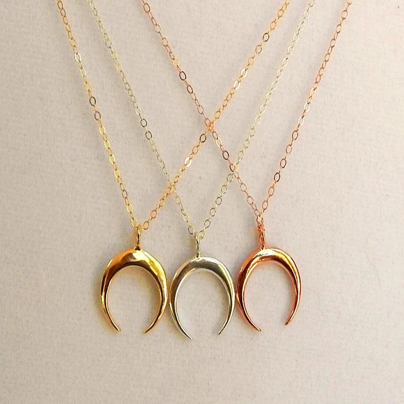 Nouveau-Mode-Double-Corne-Collier-croissant-de-Lune-Collier-Boho-Bijoux-Minimal-petite-amie-Cadeau-XL018 (1)