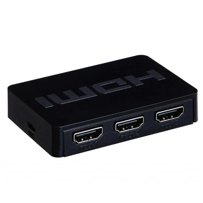

Superior Quality 3Port 1080P Video HDMI Switch Switcher Splitter IR Remote For HDTV PS3 DVD EA Feb16