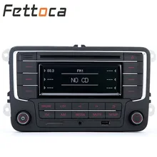 Автомагнитола RCN210 Bluetooth USB AUX CD SD MP3 для VW GOLF JETTA PASSAT Caddy POLO RCD330 187 A B