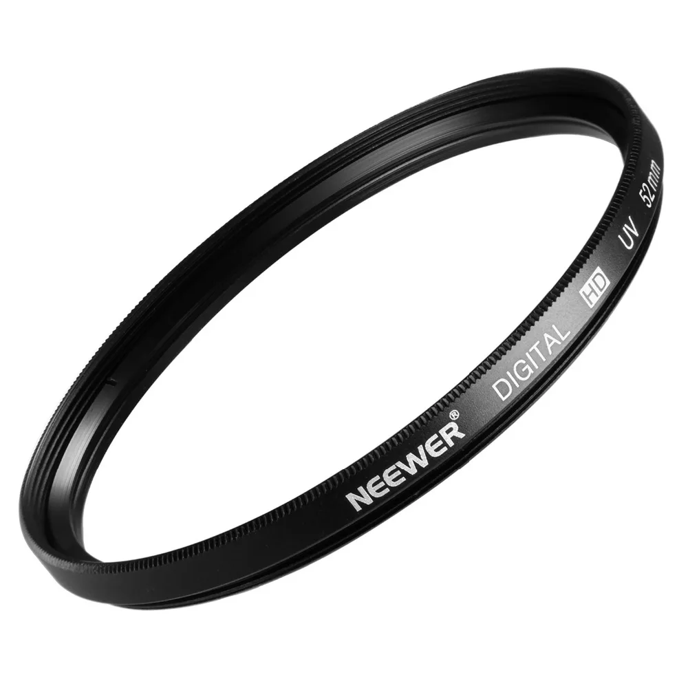 Защитный УФ фильтр Neewer 52 мм + Ткань для очистки Nikon D7100 D5300 D5200 D5100 D5000 D3300 D3200 D3100 D3000 D90