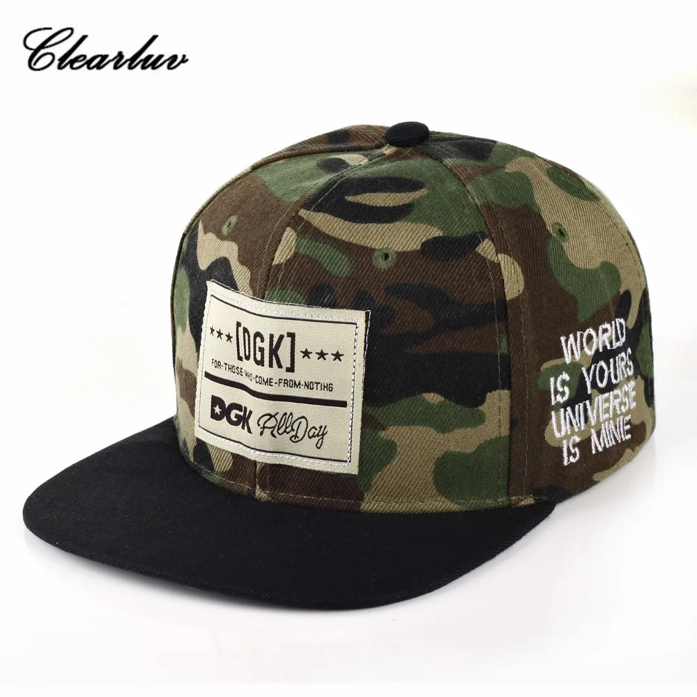 

DGK Camouflage Snapbacks Embroidery trucker Streetwear Baseball Caps Hip Hop Dad Hat gorra hombre Tocas Bone masculino beisbol