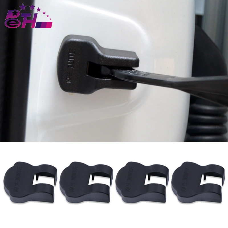 

4Pcs Car Waterproof Rust-proof Door Limiting Stopper Cover Sticker For Subaru Outback 2015 Legacy 2016 Car Accessories