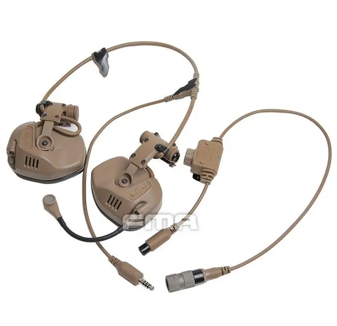 Тактический игровой набор Lovexun шлем TB1307B + Коммуникационный наушник