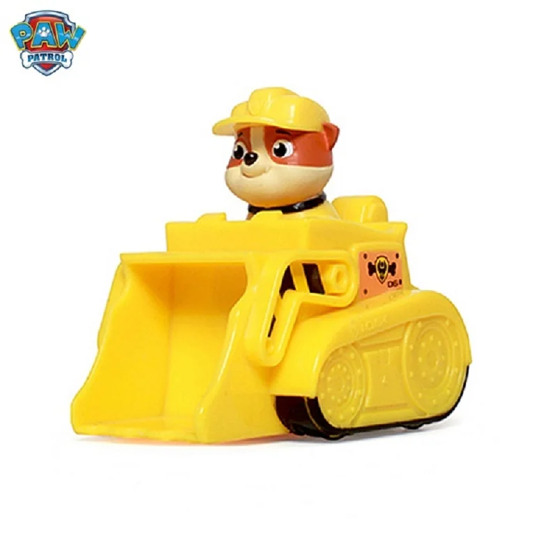 Оригинальные подлинные фигурки Paw Patrol игрушка Маршалла Рокки зума Чейз Райдер