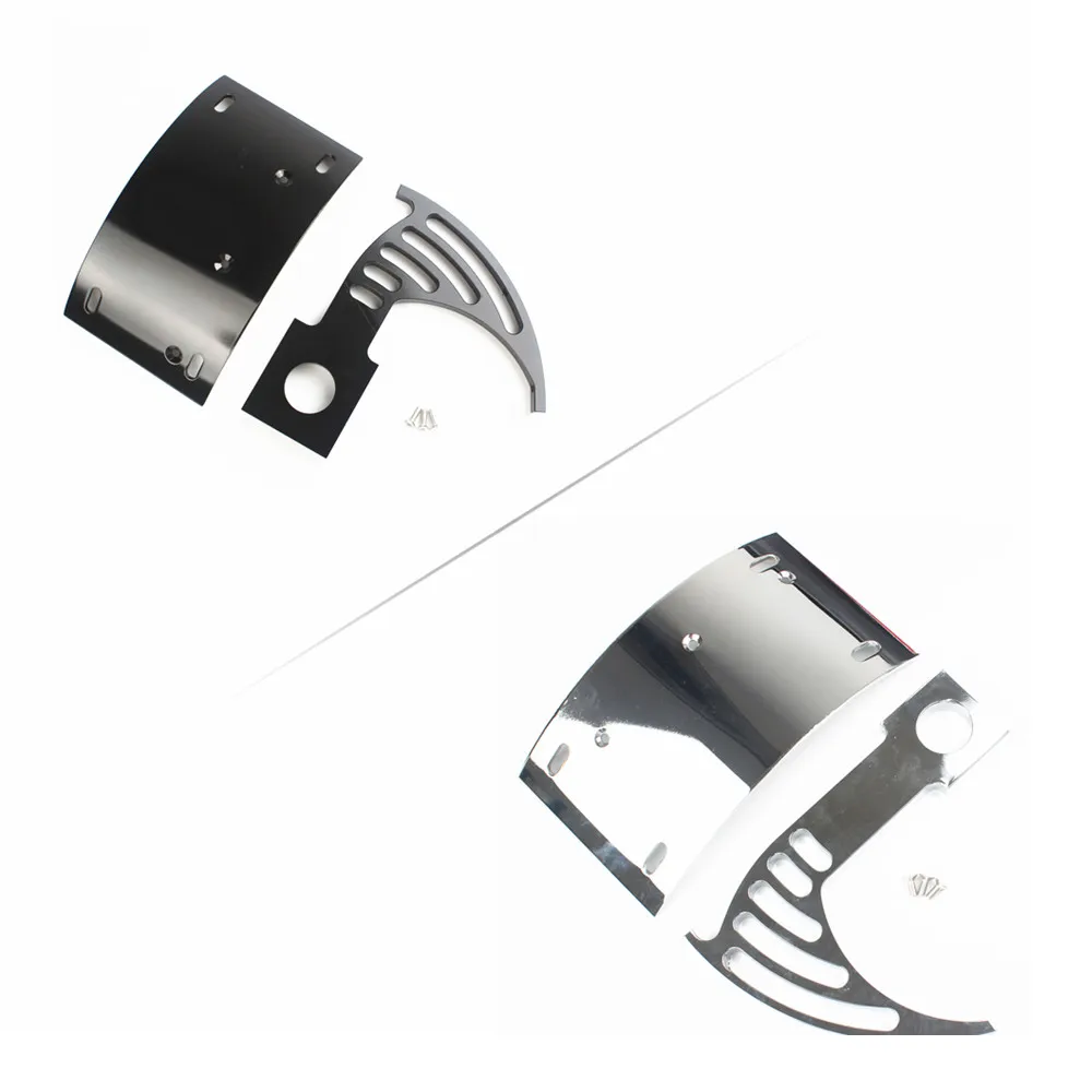 

Motorcycle Side Mount Tag curved License Plate Bracket Fits For SUZUKI Boulevard M109R 06-13 Motorcycle accessories Chrome/Black