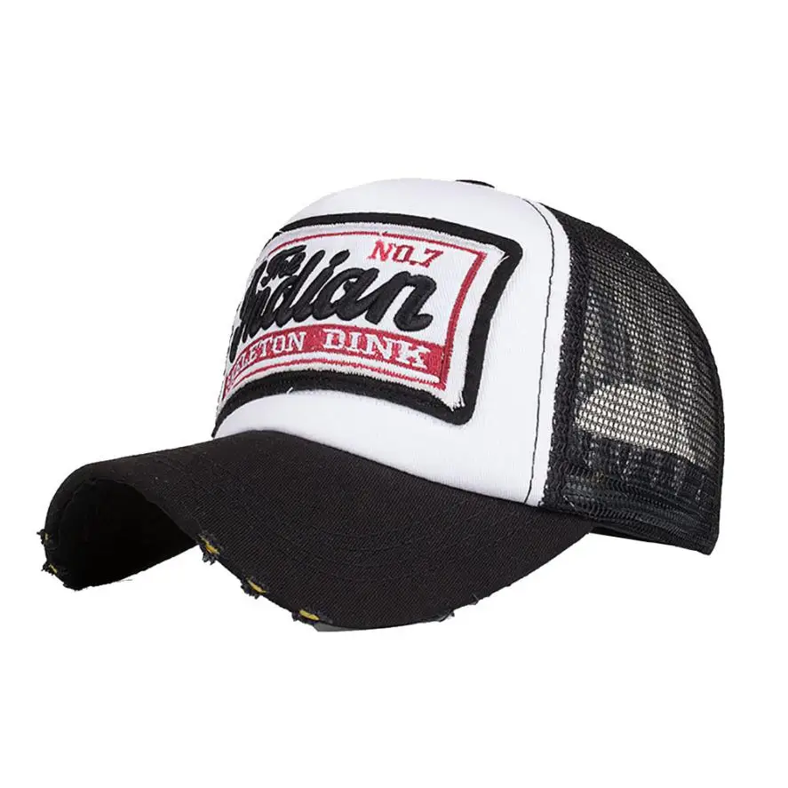 

hat summer baby girl fashion Embroidered Summer Cap Mesh Hats For Men Women Casual Hats Hip Hop Baseball Caps casquette homme A8