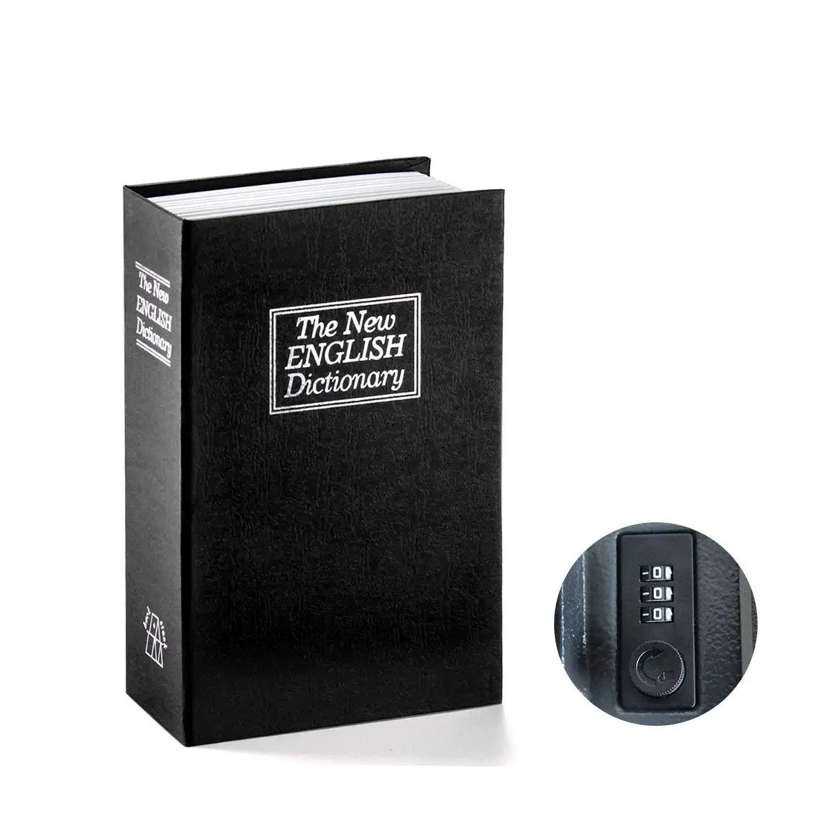 Book Safe with Combination Lock Dictionary Diversion Book Safe Portable