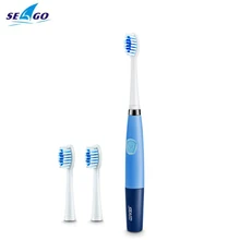 Seago Sonic Adults Electric Toothbrush 1 handle 3 heads Teeth Brush Heads Oral Care Dental Color