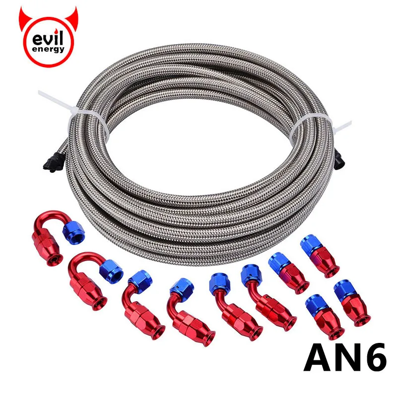Stainless Steel 3AN Male Brake Line Tee Block Fitting