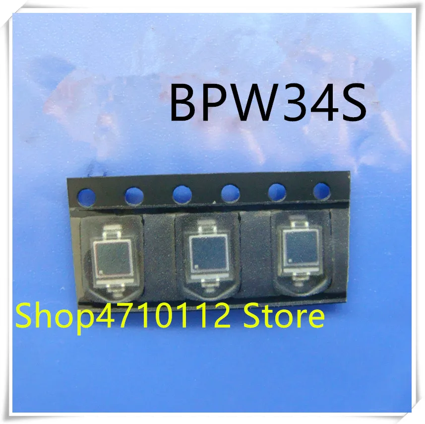 Новинка 10 шт./лот BPW34 BPW34S VBPW34S PIN фотодиодный SMD длина волны 940nm кремний |