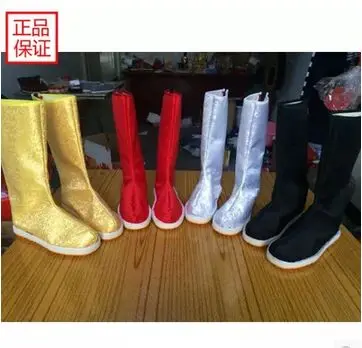 Обувь в китайском стиле; обувь древней династии; черные Древние китайские сапоги; мужские классические сапоги; обувь фехтовальщика; обувь для костюмированной вечеринки; sun wukong