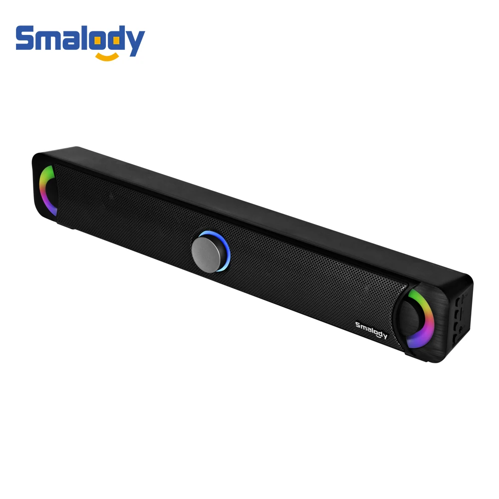 Smalody стерео Bluetooth динамик 10 Вт беспроводная звуковая панель Портативный 2 0 s