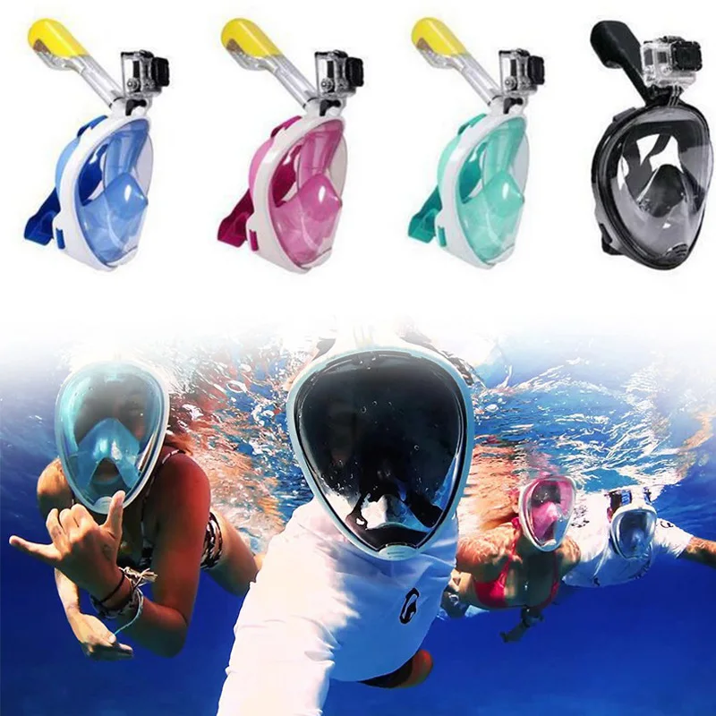 High Quality Anti fog Diving Mask Full Face Scuba Diving Snorkeling