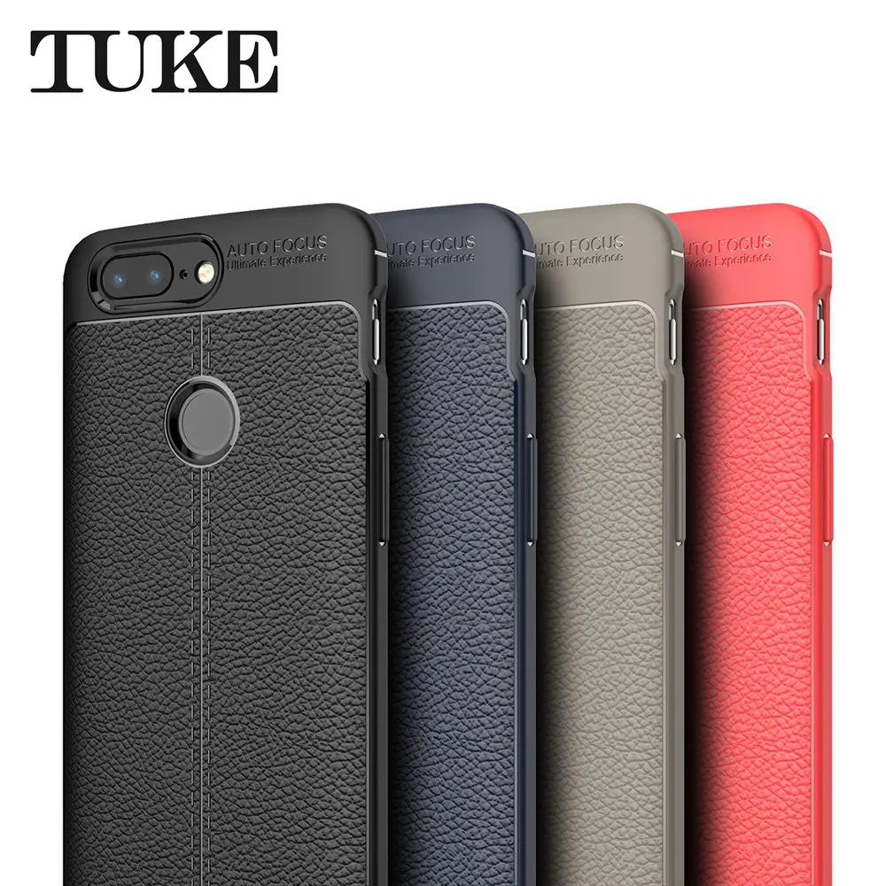 buy TUKE For Oneplus 6 Case Full Protection Silicone Ultra Thin Matte Soft TPU Back Cover For Oneplus 5T 3 3T Carbon Fiber Case
