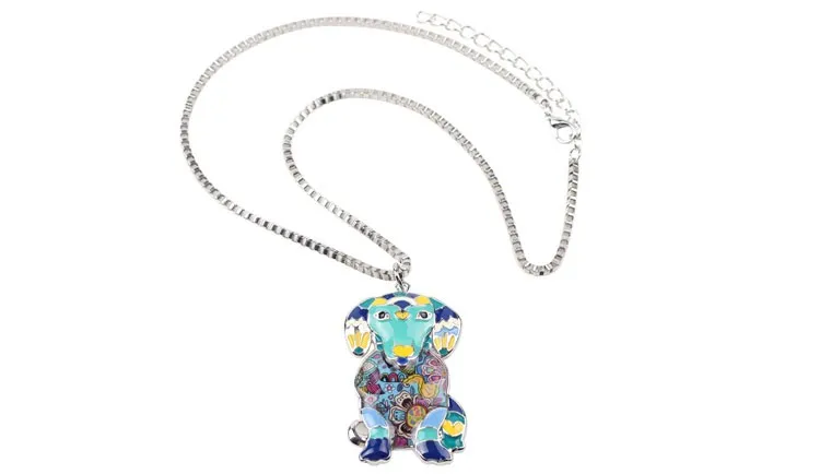 Labrador Dog Necklace Chain Collar Choker Pendant 5