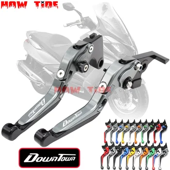 

CNC Motorcycle Brakes Adjustable Foldable Extendable Clutch Brake Lever Set Fit For KYMCO DOWNTOWN 125/200/300/350