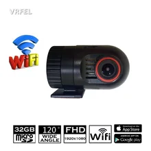 Mini WiFi Car DVR 1080P Digital Video Recorder DASH Rotatable Lens Car Camera Wireless Snapshot Car Camera