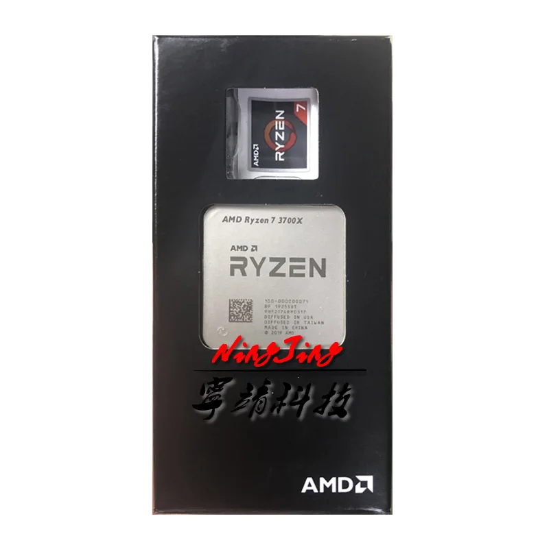 AMD Ryzen 7 3700X R7 3700X3,6 ГГц Восьмиядерный процессор Sinteen-Thread cpu 7NM L3 = 32 м 100-000000071 разъем AM4, но без вентилятора