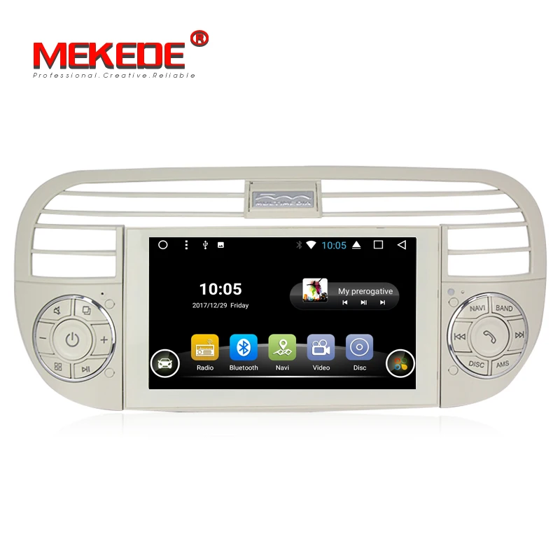 

Allwiner T3 Quad core Android7.1 Car stereo head unit navigation GPS DVD player for Fiat 500 2007-2016 Built-in WiFi Adapter BT