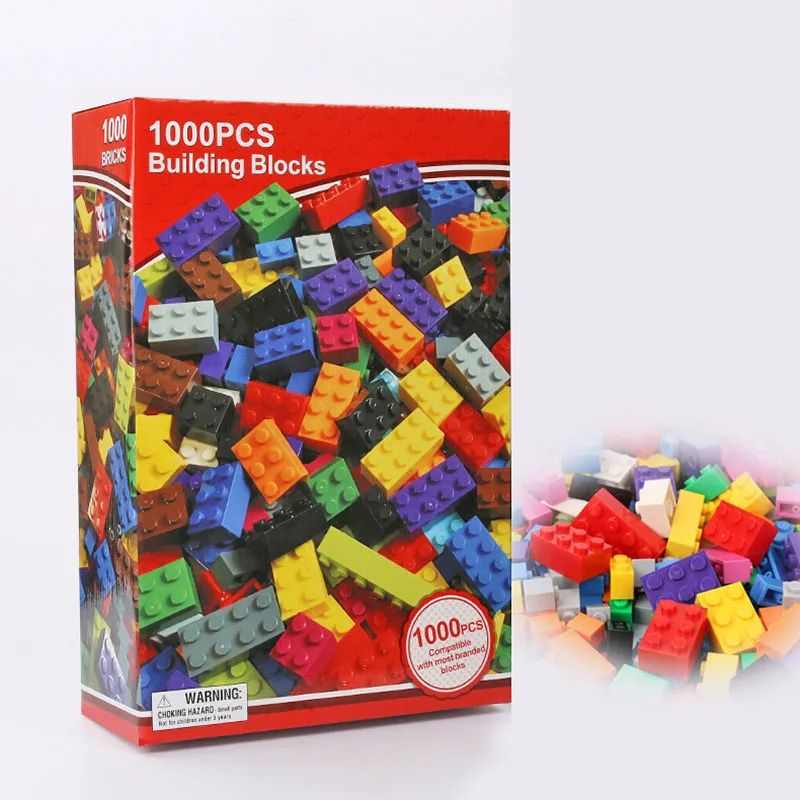

SLPF Small Particle Building Blocks 1000 Pieces Assembled Manual DIY Kindergarten Spell Inserted Green Plastic Toys Legoings F01