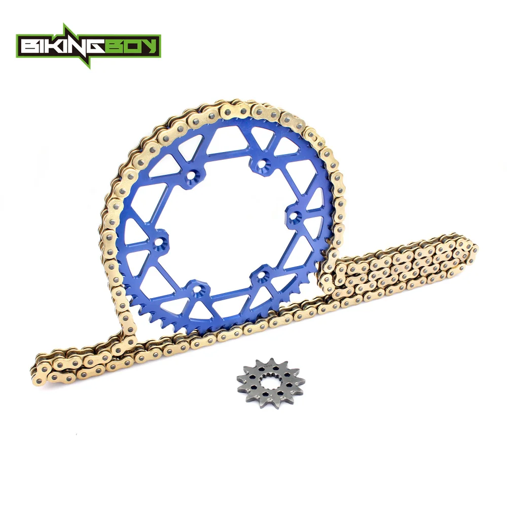 Передние звездочки BIKINGBOY 13T задние 48T 52T цепь 520 для Yamaha YZ250 YZ 250 99 16 F 450 03 06 WR450F WR 15|520