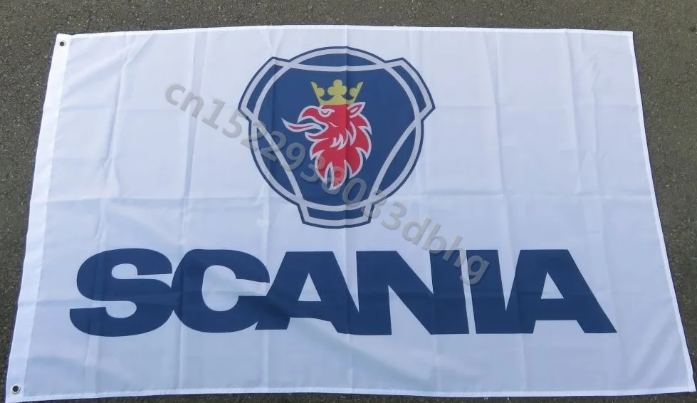 Scania flag 90*150cm60*90cm Size Polyster arty Banner Indoor and Outdoor A decorative banner | Дом и сад
