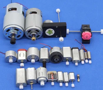 

1Pack Micro DC Motor gear package DIY model Parts RF-130CH 130 140 180 310 300 020 M20 N20 K10 5*7 N30 motor science experiments