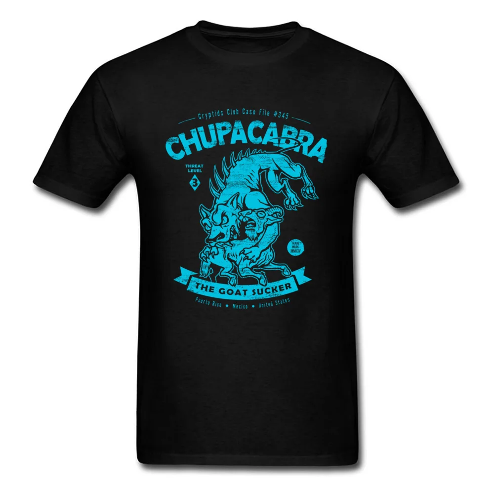 

Chupacabra T-shirt Mexico United States Puerto Rico Tops Tees Men T Shirt Monster Tshirt Unique Mens Summer Clothing