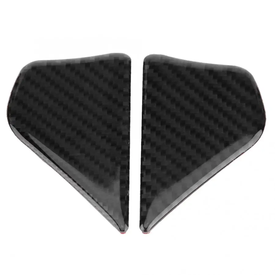 4Pcs Carbon Fiber Car Interior Door Handle Bowl Cover Trim for Mercedes C Class W205 C180 C200 GLC Car Styling