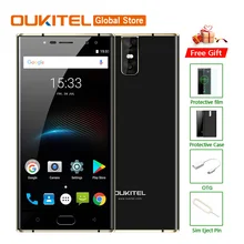 Мобильный телефон Oukitel K3 MT6750T, четыре ядра, 4 Гб ОЗУ, 64 Гб ПЗУ, 5,5 дюймов, FHD 1920x1080, 13 МП, четыре камеры, отпечаток пальца, 6000 мАч