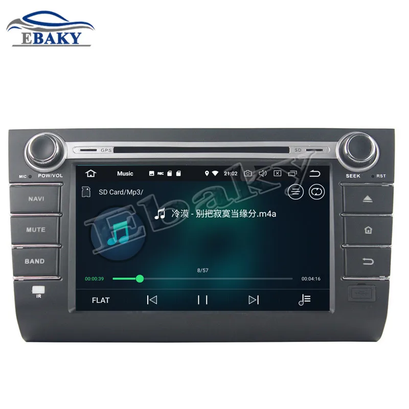 Sale NaviTopia 8inch 4GB RAM 64GB ROM Octa Core Android 9.0 Car DVD Radio For Suzuki SWIFT 2013 2014 2015 2016with GPS/wifi/Bluetooth 5