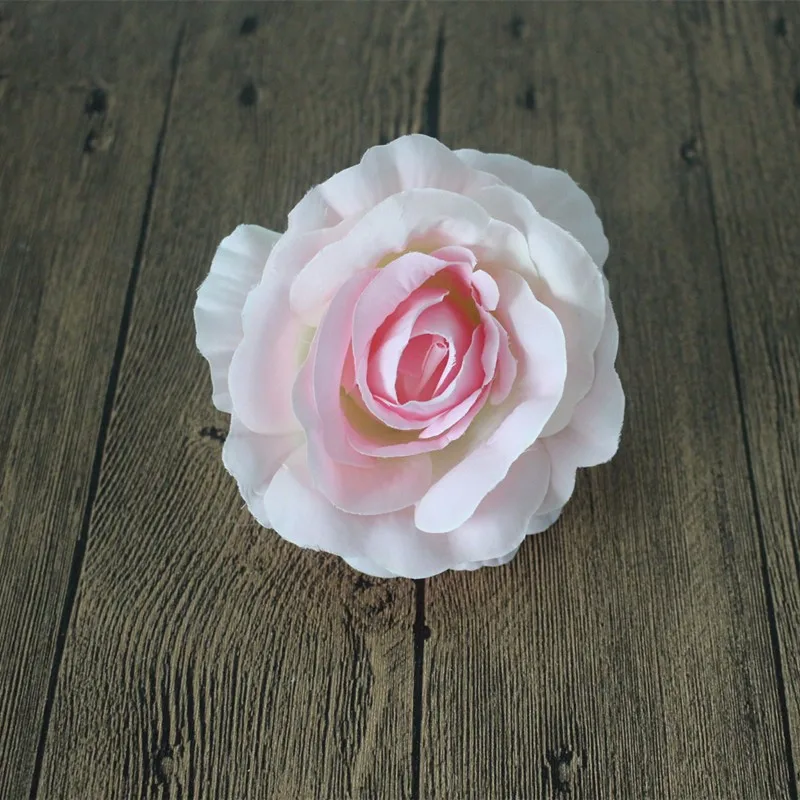 Artificial Rose Flower Head Handmade Home Decoration DIY Event Party Supplies for Wedding Decor Flores (8)