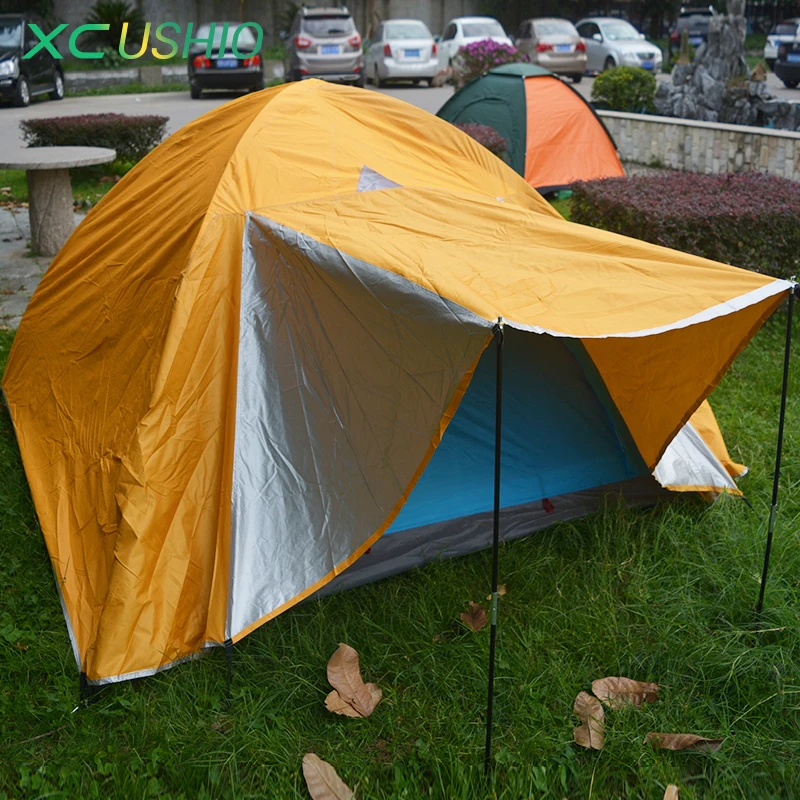 200x200x130 см, двухслойная Водонепроницаемая походная палатка с полным покрытием для 3-4 человек, непромокаемая палатка для охоты и рыбалки