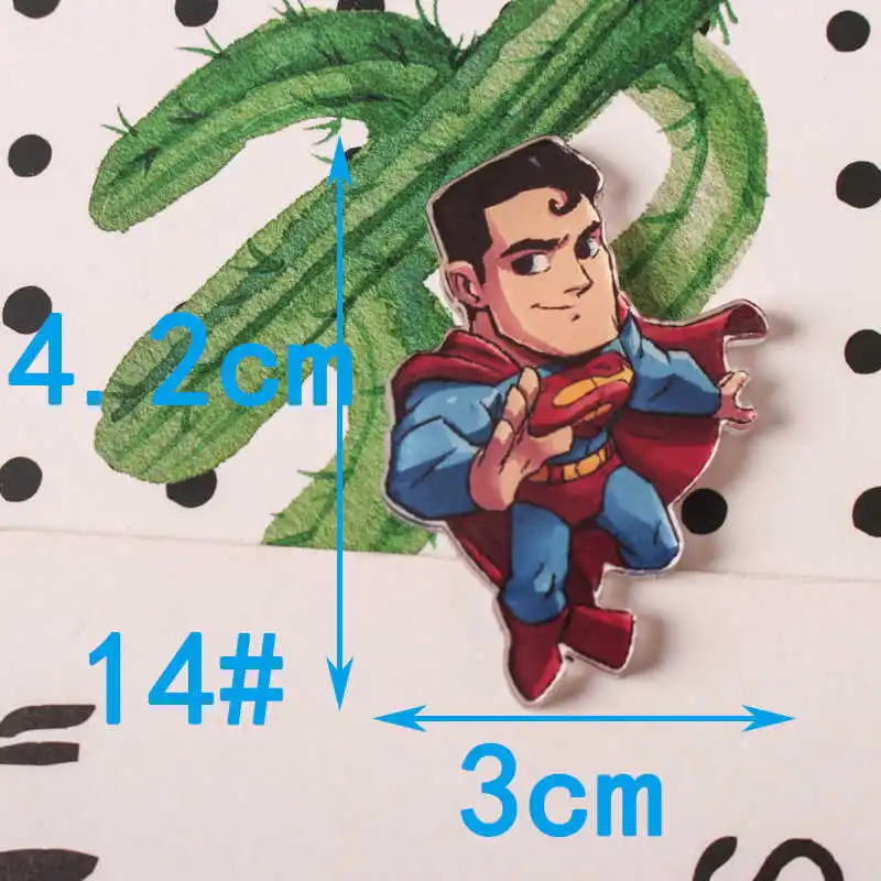 JL 1 шт. Marvel's The Avenge Мультяшные значки на булавке Kawaii значки на рюкзак Значки для одежды акриловые значки Z70