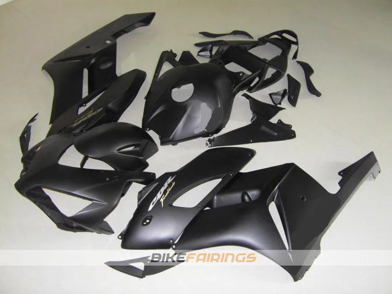 АБС Кузов обтекатель комплект подходит для Honda CBR1000RR 04 05 Обтекатели части CBR 1000 RR 2004 2005 холодный полный черный