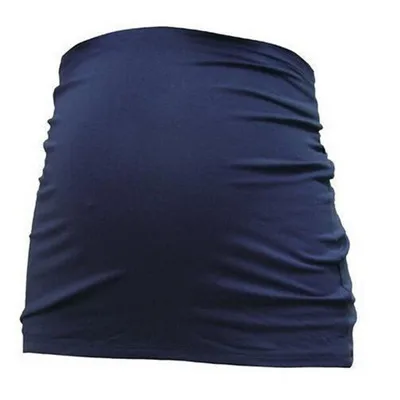 Пояс для живота для беременных женщин S& M& L, эластичные пояса для беременных, хлопковые ленты для живота для беременных, поддерживающие корсет, Корректирующее Белье для беременных - Цвет: Navy Blue