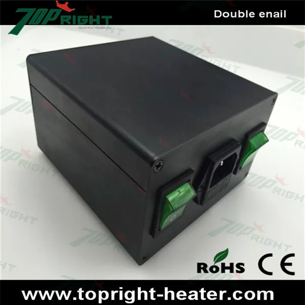 

PID temperature control box with double connector,2pcs connector for coil heater